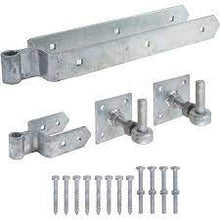 Galvanised gate set