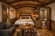 Rustic Shepherds Hut Retreat