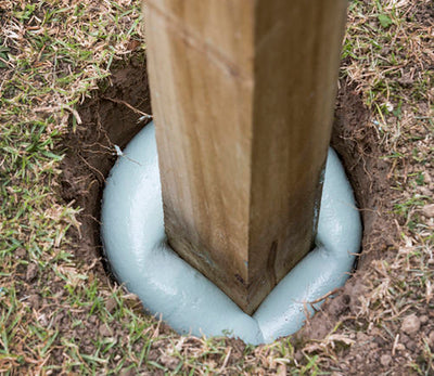 Fence concrete